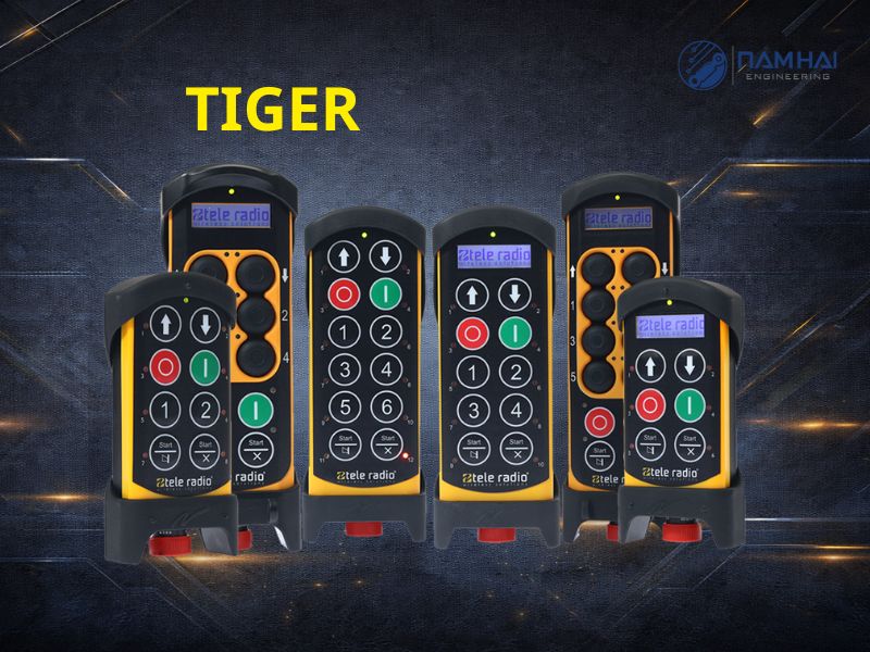Các bộ điều khiển từ xa Tiger nhập khẩu Tele Radio đến từ Châu Âu