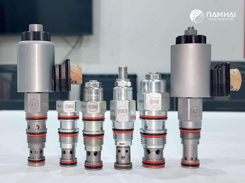 Hình ảnh một số loại lõi van thủy lực phổ biến