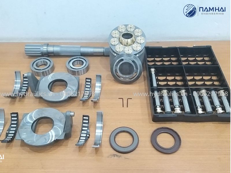 Một bộ phụ tùng thay mới cho bơm piston Rexroth