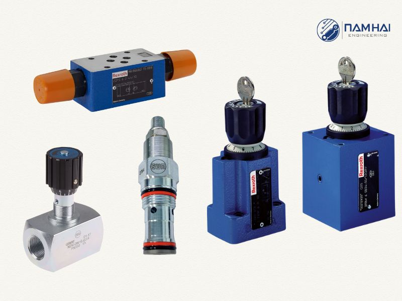 Một số loại van tiết lưu thủy lực