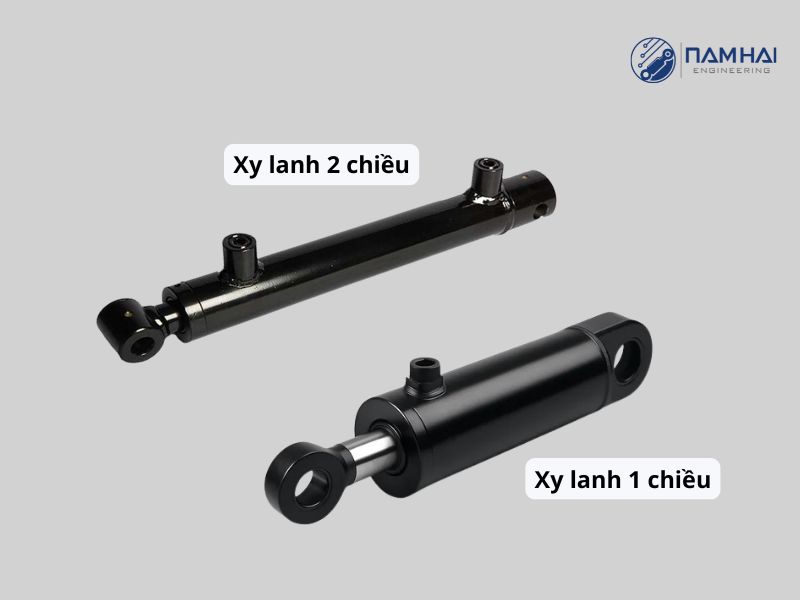 Xi lanh 1 chiều và 2 chiều