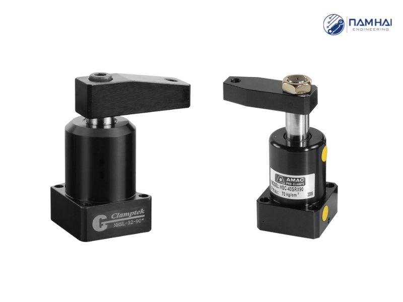 Mẫu xi lanh kẹp xoay sản phẩm phổ biến