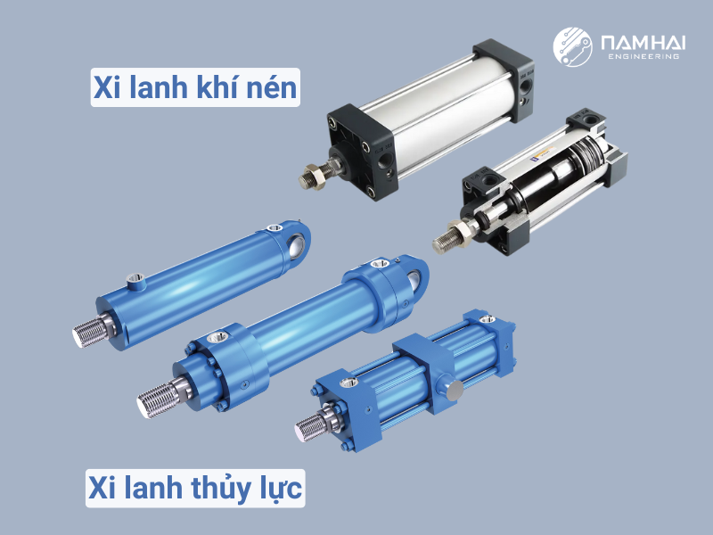 Xi lanh thủy lực và khí nén