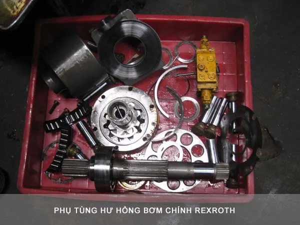 Phụ tùng hư hỏng bơm chính Rexroth