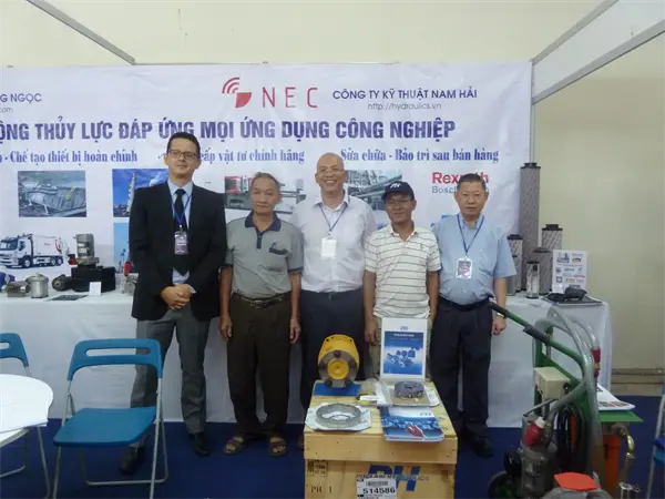 Nam Hải Tham Gia Triển Lãm Thiết Bị Thủy Lực VIIF 2013