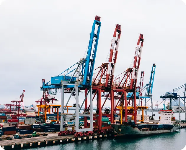lĩnh vực giao thông vận tải và cảng biển