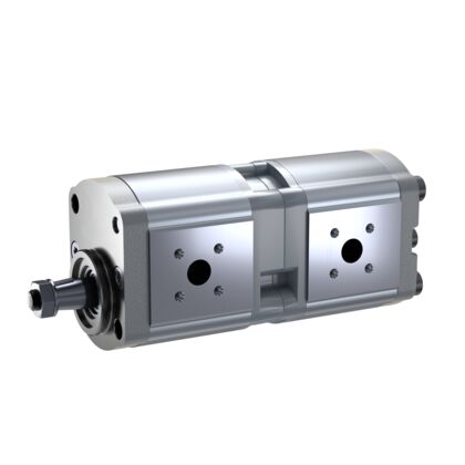 Bơm 2 tầng (ALU) - LH - 16+08 ccm AZPFF-12-016/008LCP2020KB-S0007