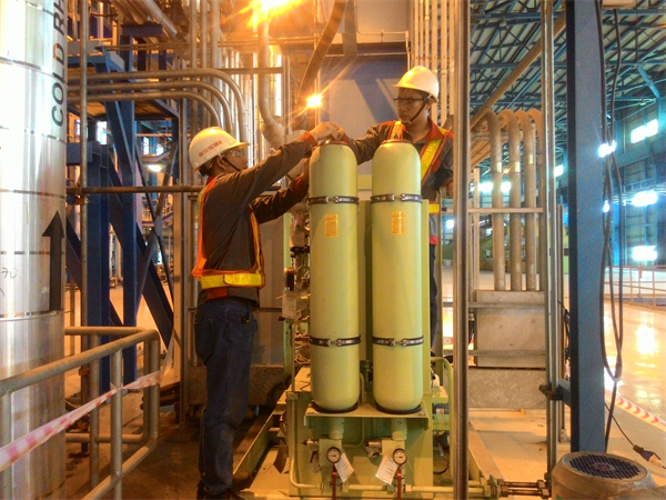Bảo trì bình tích áp thủy lực trong nhà máy nhiệt điện